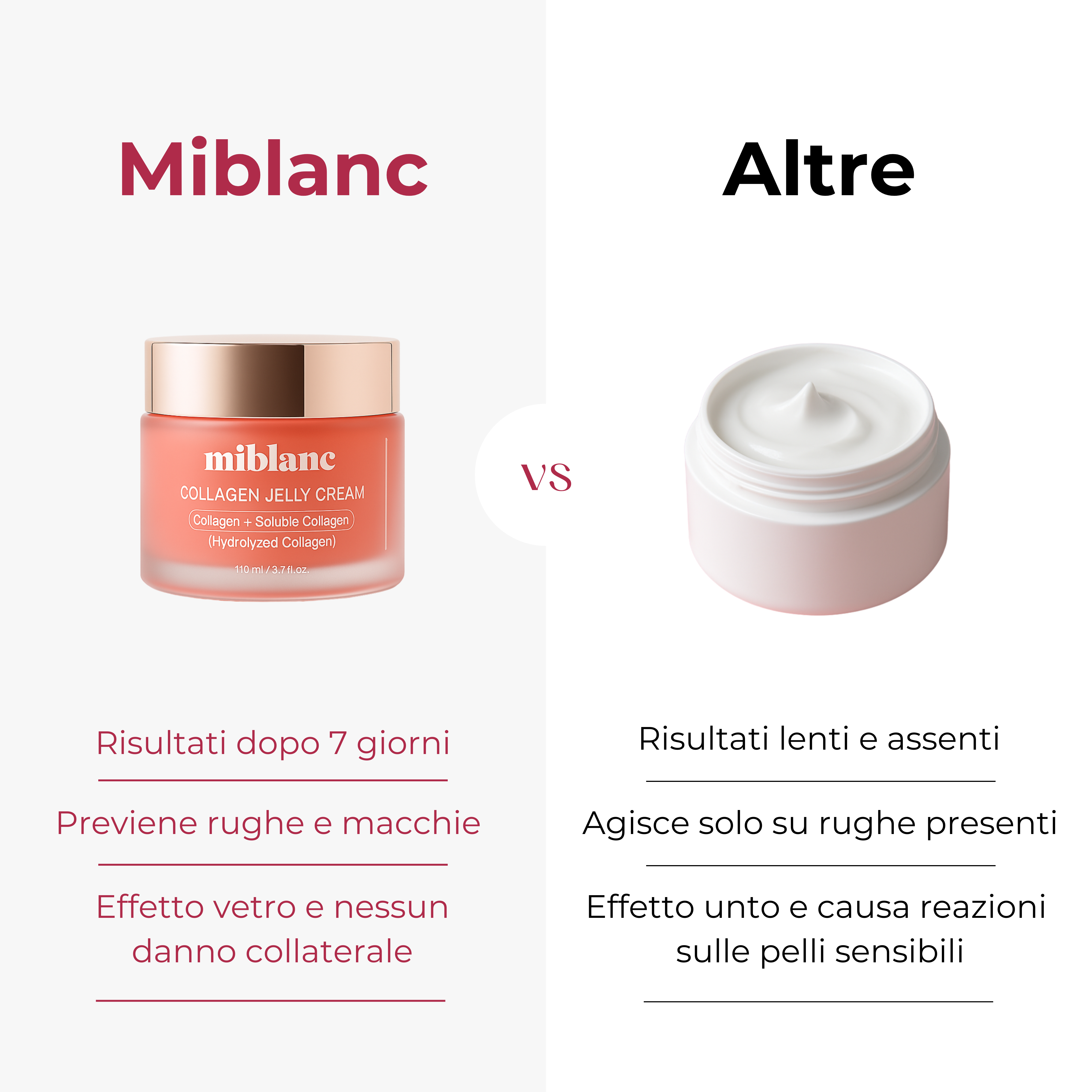 Crema al collagene coreano | Pelle effetto vetro